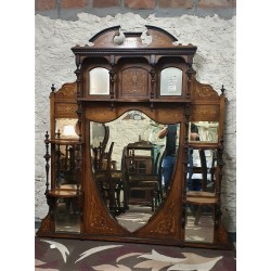 Rosewood Overmantle